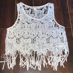 Crochet tank top